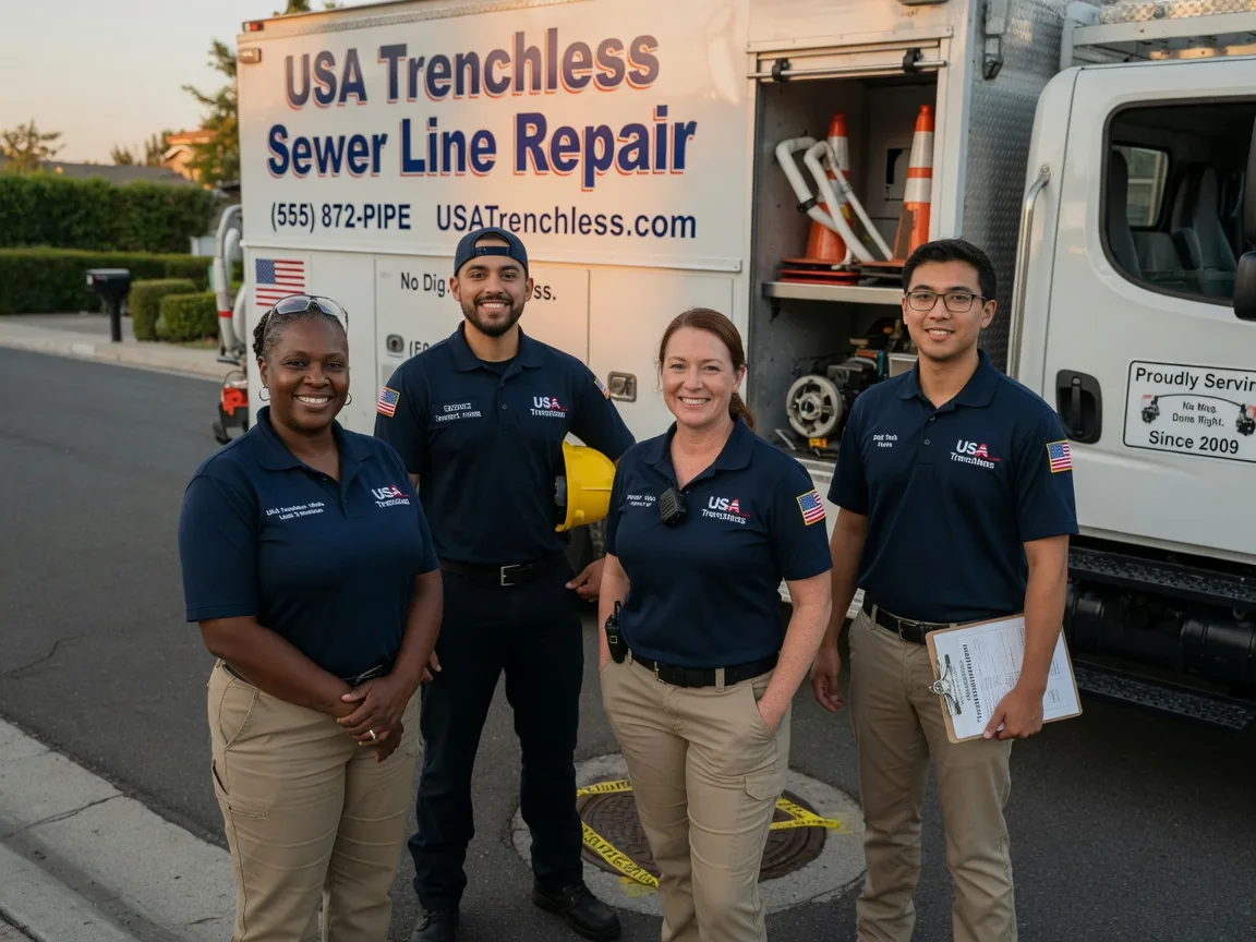 Sewer Line Repair company in Belmont, CA
